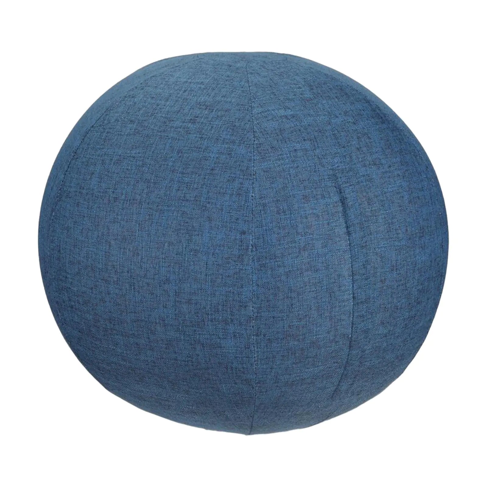 B Baosity Balance Ball Cover Exercise Ball Cover Sitting Balls Cover Yoga Ball Accessories Foldable Lightweight Yoga Ball Cover Anti Scratch Protective Skin - Blue 55cm(Thickened) - MUSCLEXXX STORE