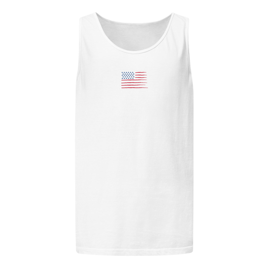 USA FLAG Unisex Garment-Dyed Tank Top