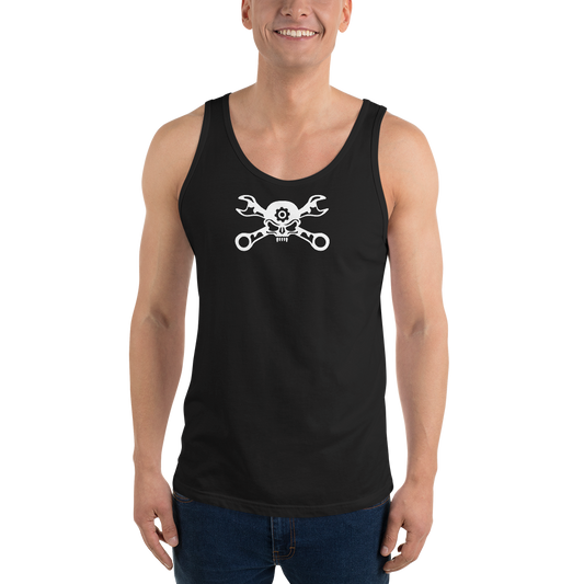 SKULL WRENCH Classic Cotton Tank Top Unisex Everyday Wear