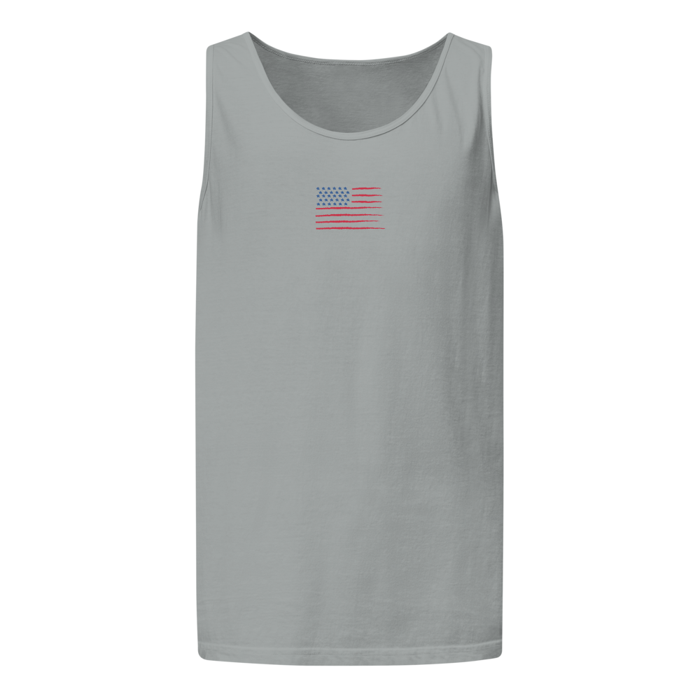 USA FLAG Unisex Garment-Dyed Tank Top