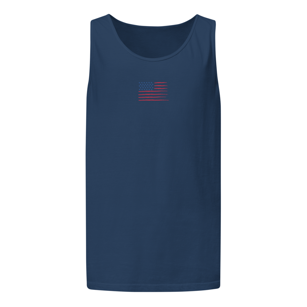 USA FLAG Unisex Garment-Dyed Tank Top