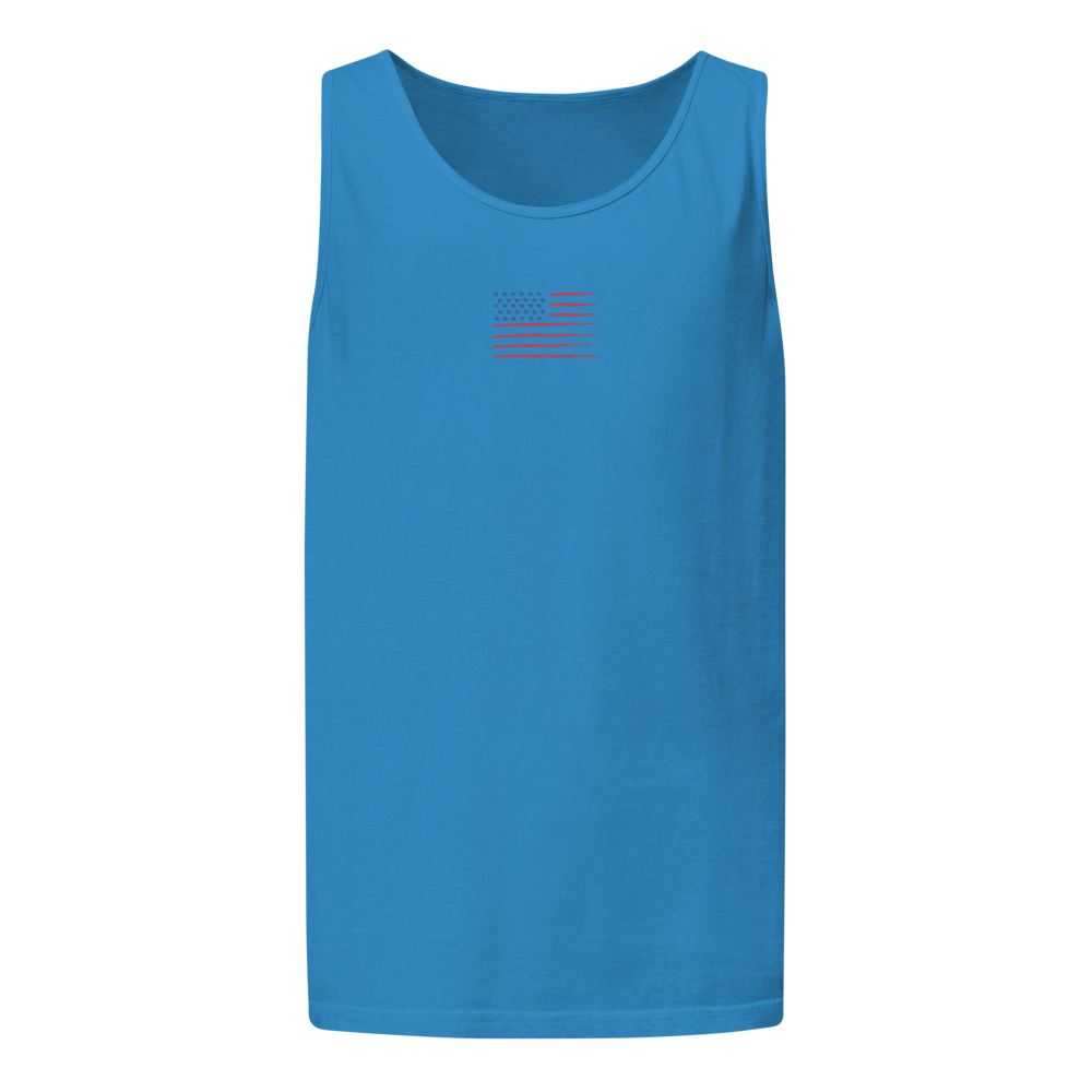 USA FLAG Unisex Garment-Dyed Tank Top
