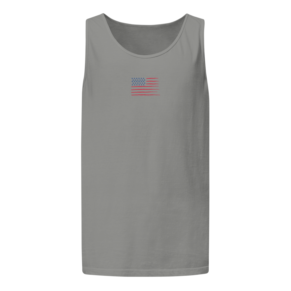 USA FLAG Unisex Garment-Dyed Tank Top