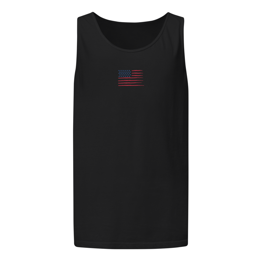 USA FLAG Unisex Garment-Dyed Tank Top