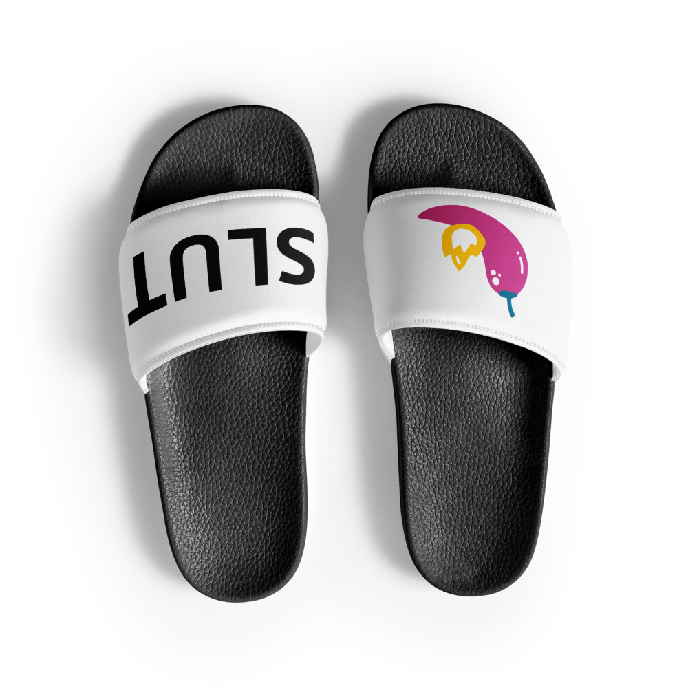Ladies SPICY SLUT Summer Slides