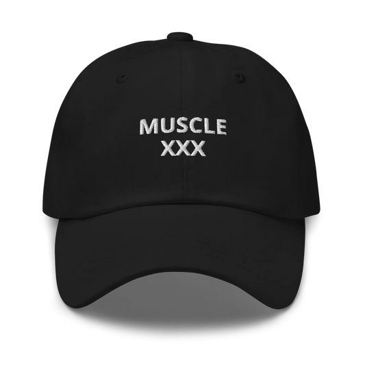 MUSCLEXXX BRAND Vintage Style Cap | Adjustable Curved Visor