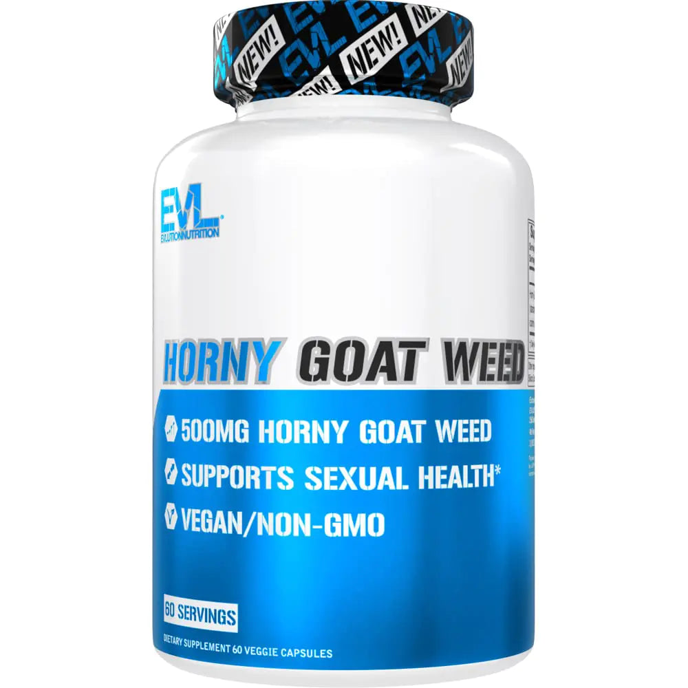 EVL Horny Goat Weed for Men - Invigorating Male Enhancing Supplement for Performance Size Energy and Stamina with Horny Goat Weed Extract - Male Libido Booster Testosterone Supplement for Men - MUSCLEXXX STORE