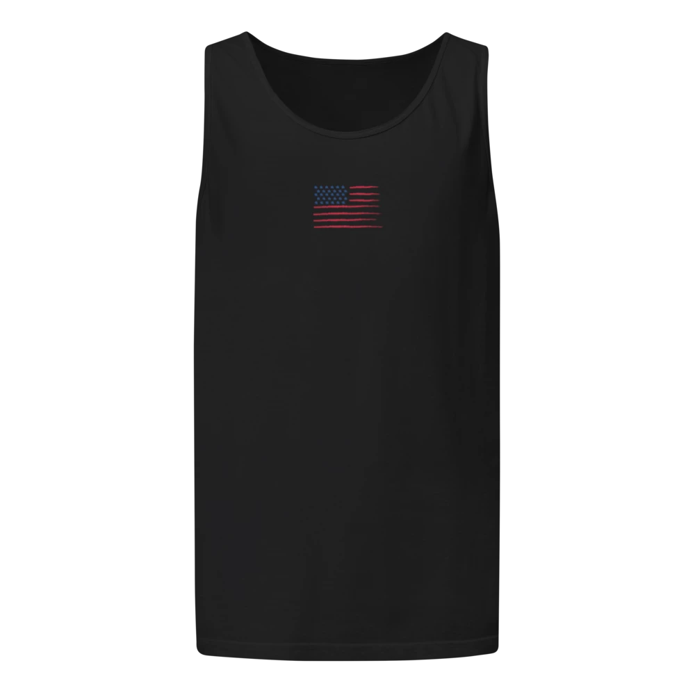 USA FLAG Unisex Garment-Dyed Tank Top