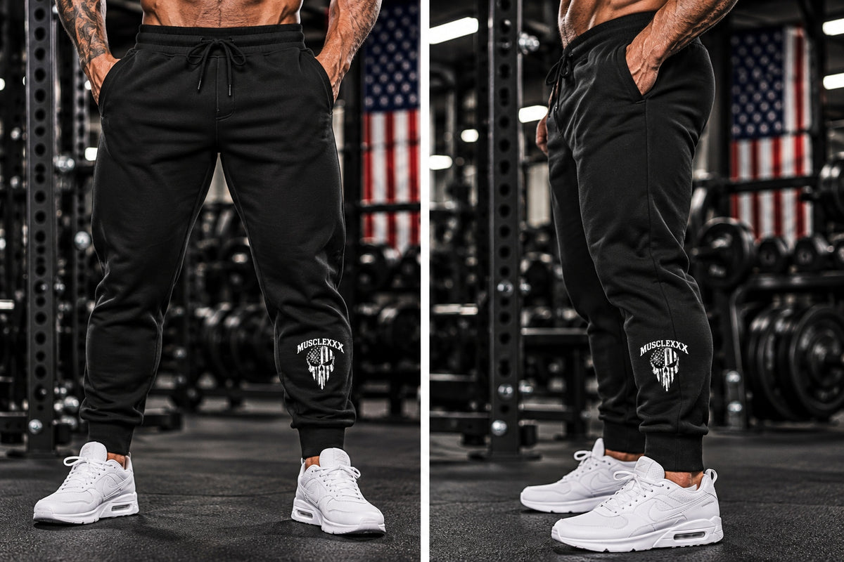 MUSCLEXXX unisex fleece jogger sweatpants for gym wear
