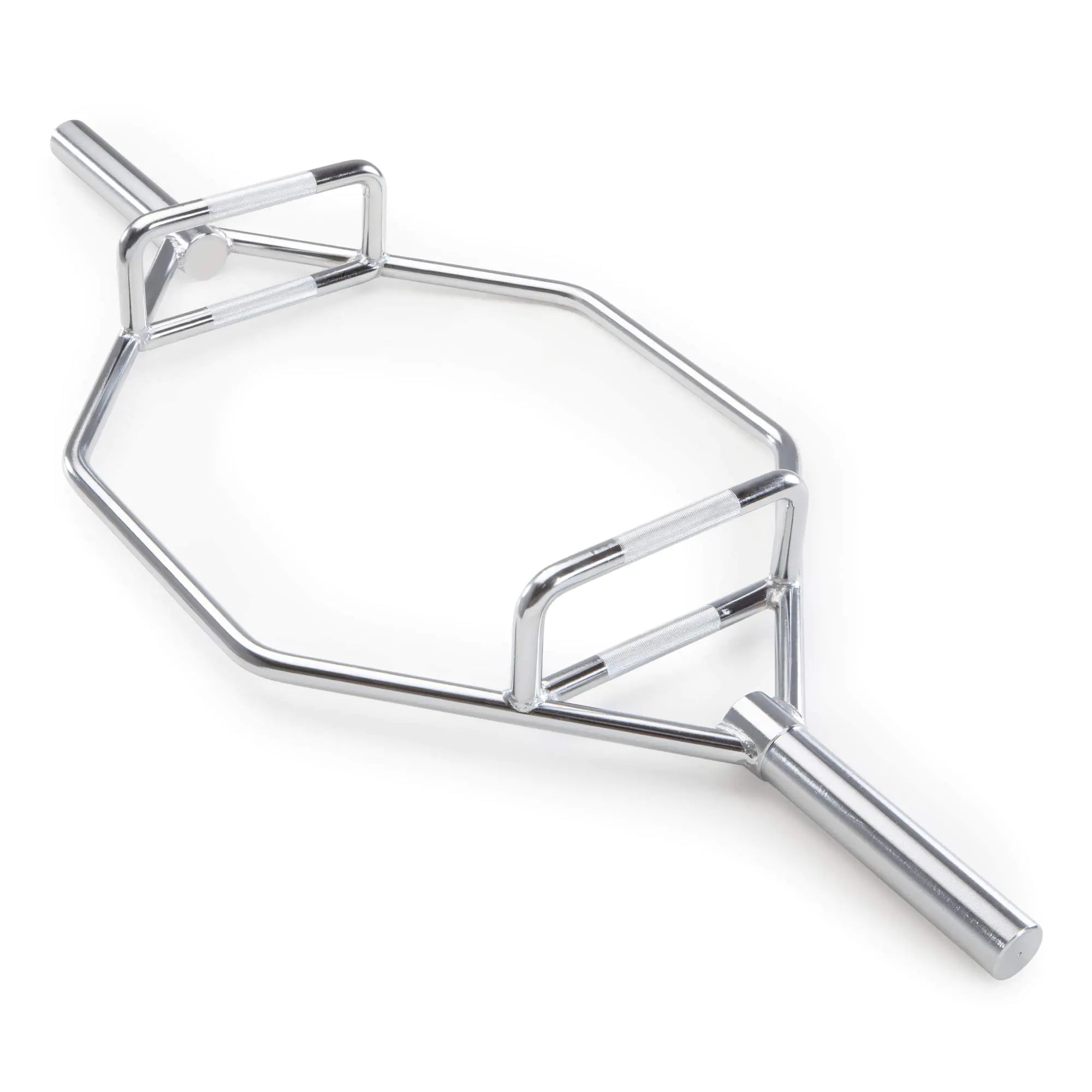 Marcy Olympic Hex Bar Trap Bar for Squats Deadlifts and Shrugs Chrome-Plated Finish HTB-6921