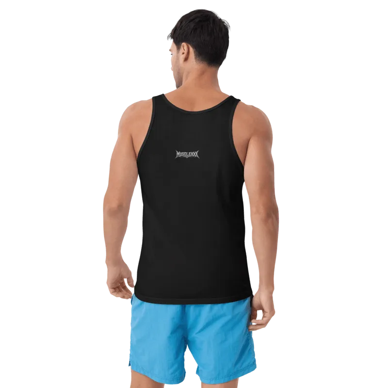 Freedom Skull Graphic Tank Top Soft Ringspun Cotton Lightweight Relaxed Fit